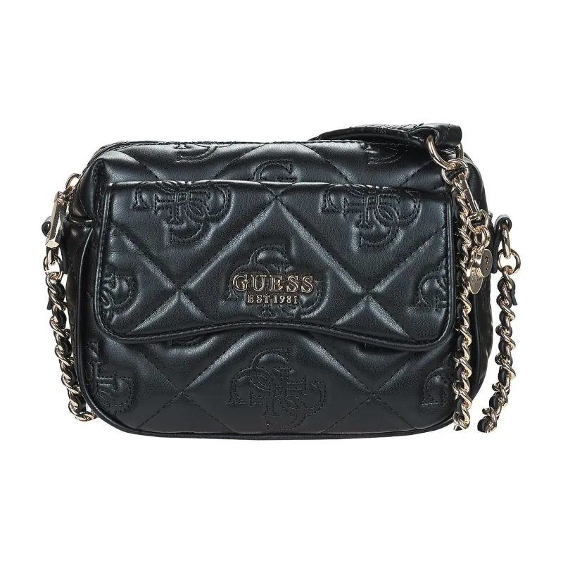 GUESS Synthetic Leather Shoulder Bag Crossbody Bag Women's Black-0