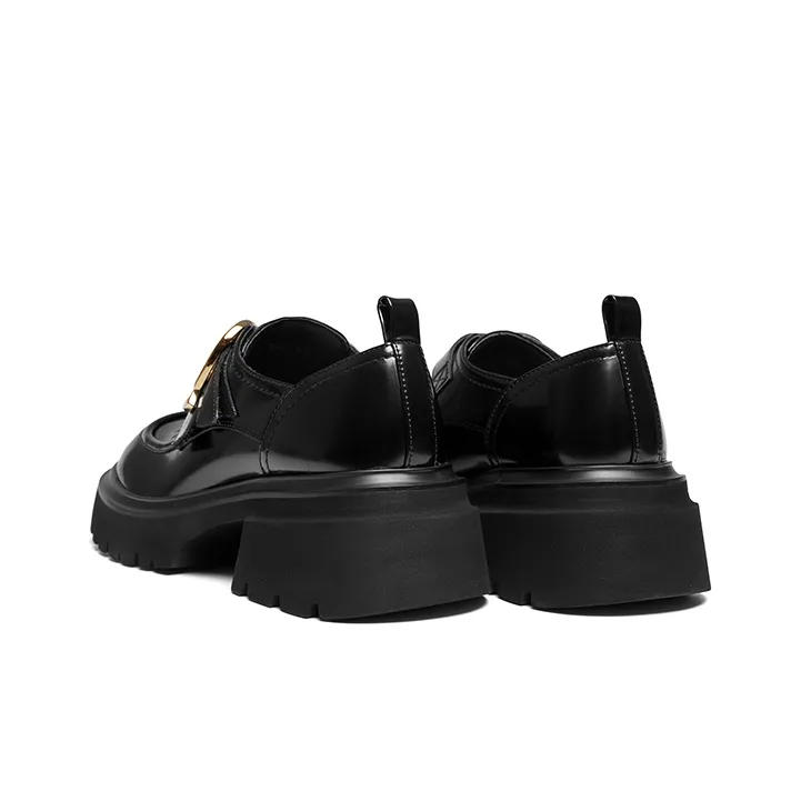 RED DRAGONFLY Loafers Women's Black-4