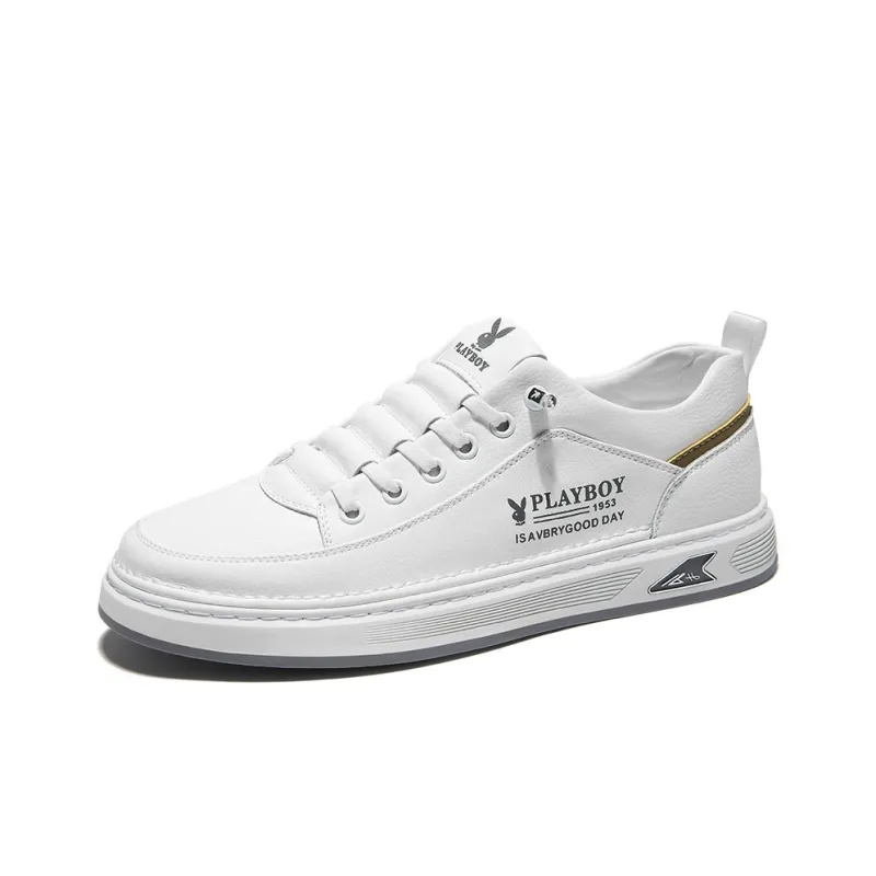 Playboy Playboy Wear-Resistant Water-Resistant Slip-Resistant Low-Top Skateboard Shoes Men's-0