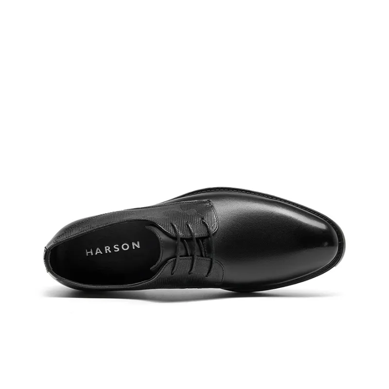 HARSON Derby Shoes Dress Shoes Men's Black-3
