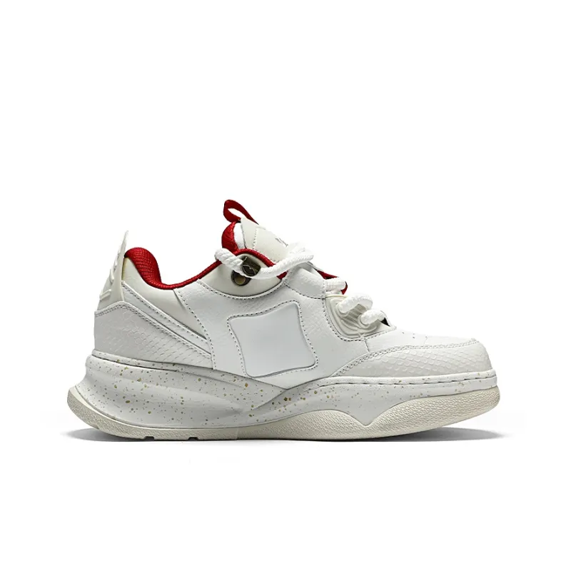 DESKISS Daisy 'Lucky Storm' 1.0 Anti Slip Wear Resistant Low Top Skateboard Shoes Men's Ash Gravel Brown-1