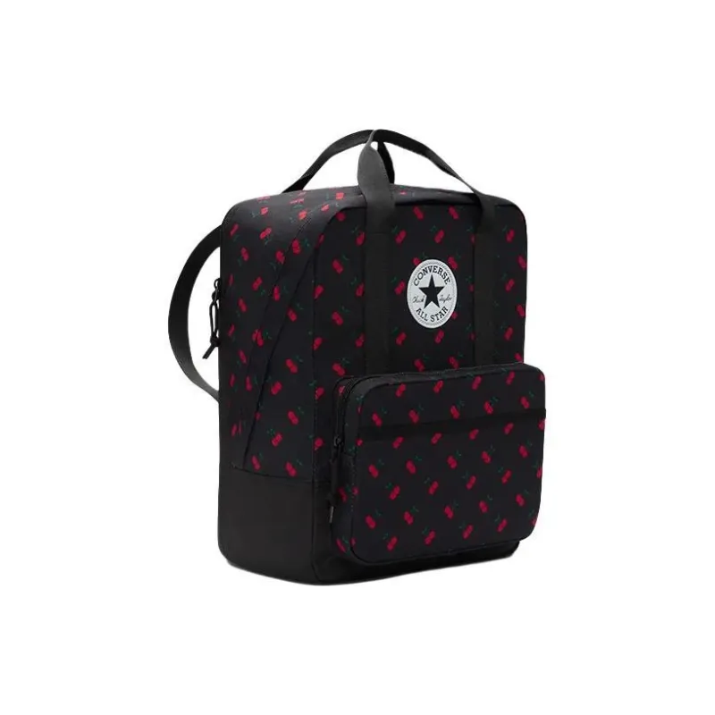 Converse Polyester Backpack Trumpets Women's Black & Red-1