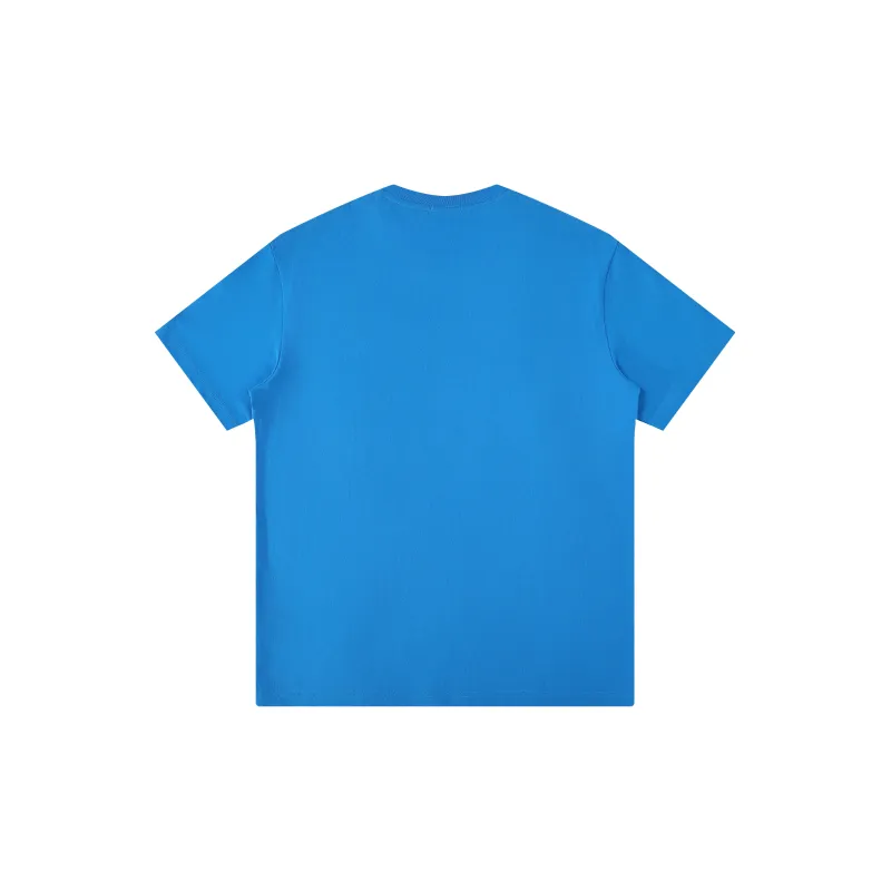 Kisz Dopamine Dressing Color Scheme Crew Neck Short Sleeved Heavyweight 270g Summer Unisex-5
