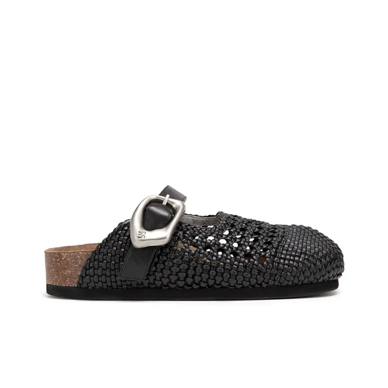 MIO Closed Toe Slippers Women's Beige-7