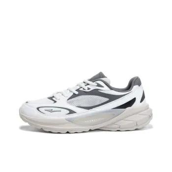 Erke Feather Millennium 909TD Abrasion Resistant Cushioning Low Top Casual Shoes Men's White Gray