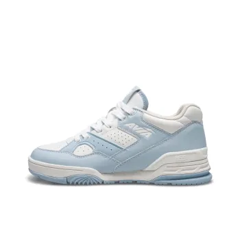 AVIA 855L Series Cushioning, Wear Resistant Low Top Vintage Basketball Shoes Women's White Blue