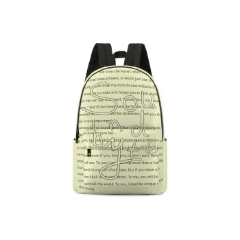 Soundbyte Polyester Backpack Laptop Bag Regular Unisex Light Cyan