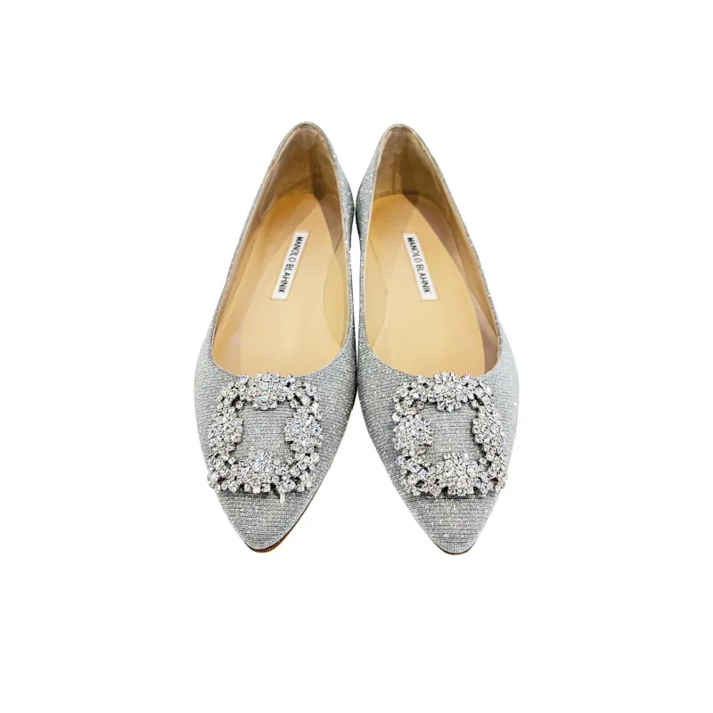 MANOLO BLAHNIK Women's Casual Shoes Women's Silver-3