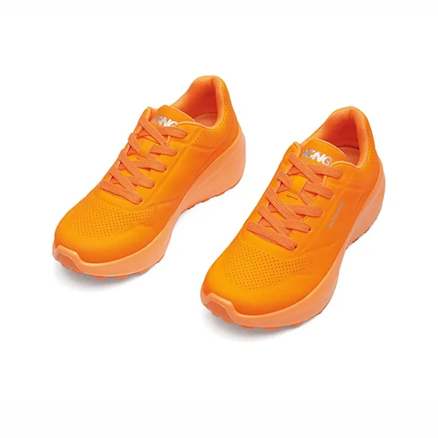 RED DRAGONFLY Running Shoes Women's Low Top White/Neon Green/Orange/Purple-15