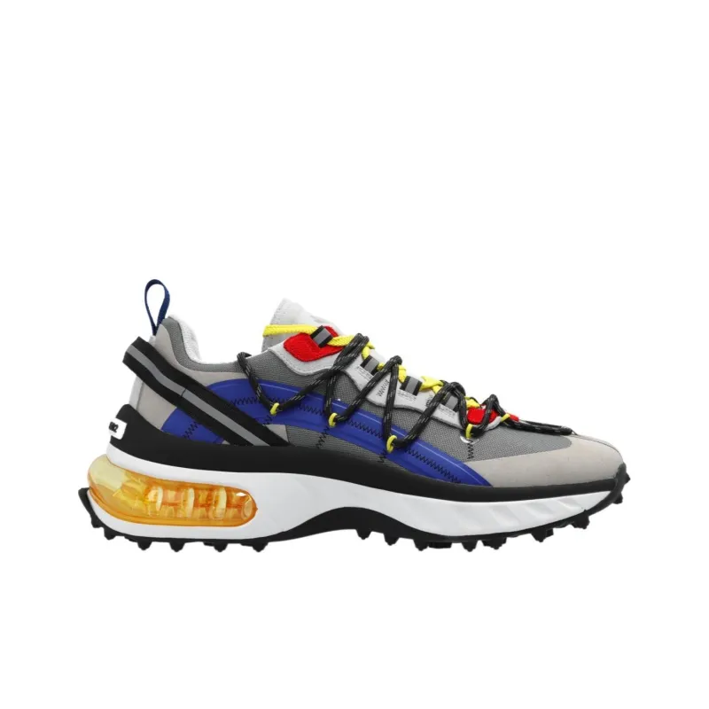Dsquared2 D2 Lace-Up Panelled Sneakers-1