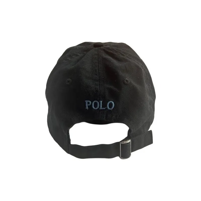 Polo Ralph Lauren Cotton Baseball Caps Unisex Black-1