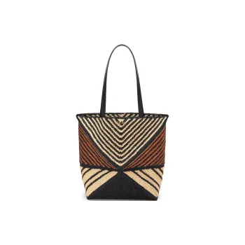 LOEWE Plant Material Tote Bag Shopping Bag Shoulder Bag Handbag Women's Natural & Honey Gold