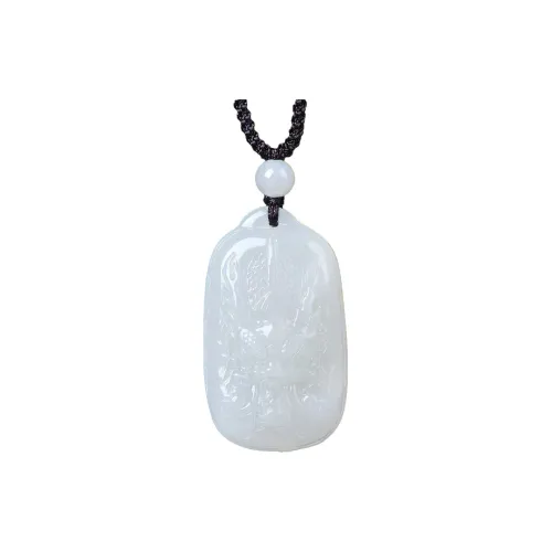 LAOMIAO Pendants Green Jade Men's