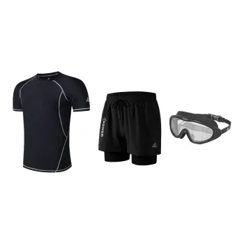 PEAK Swimming Sets Polyester Pool Men's Black
