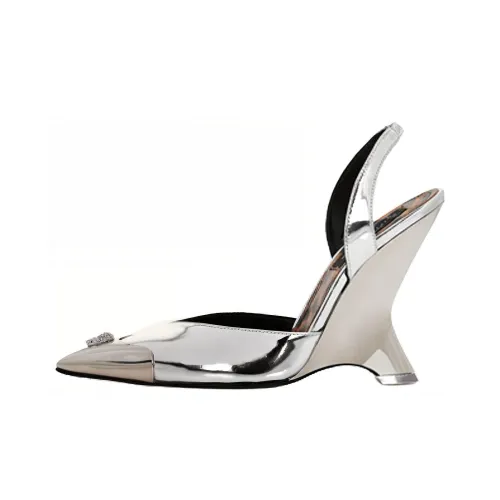 PHILIPP PLEIN Mirror 95mm Pointed-toe Pumps