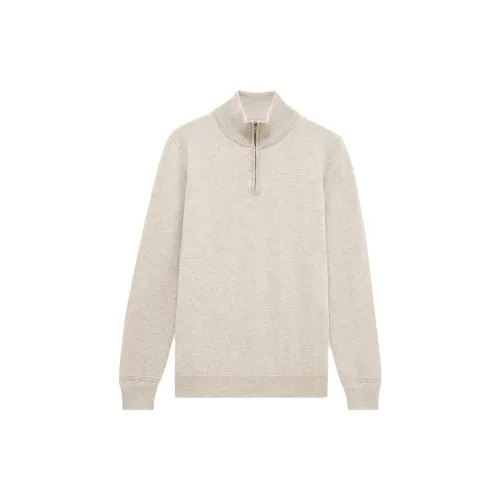 Pringle Of Scotland Cashmere Sweaters Men Ivory