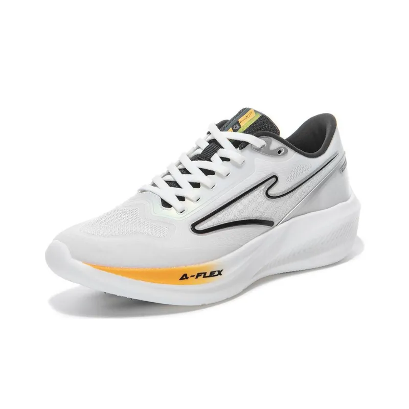 Erke Qitan Lite Wear resistant And Lightweight Low Top Casual Running Shoes Women's White Black-2