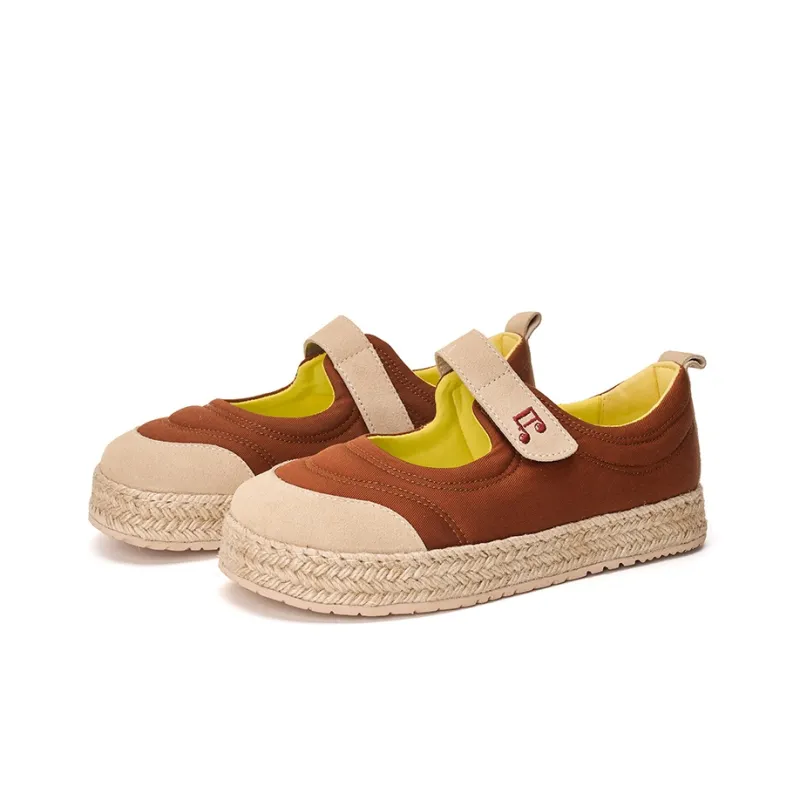 Joy&Mario Breathable Height Increasing Low-Top Casual Shoes Women's-1