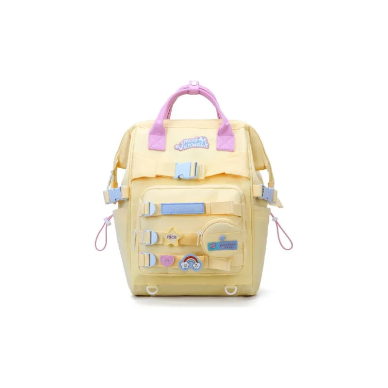 VANWALK Polyester Backpack Regular Unisex Multicolor-5
