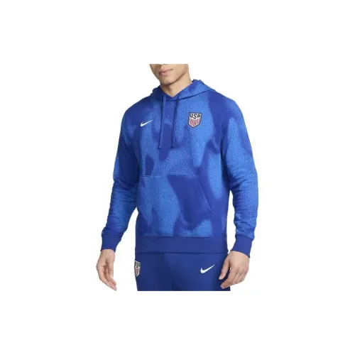 Nike USA Soccer Team Olympic Series Sweatshirts Men Blue