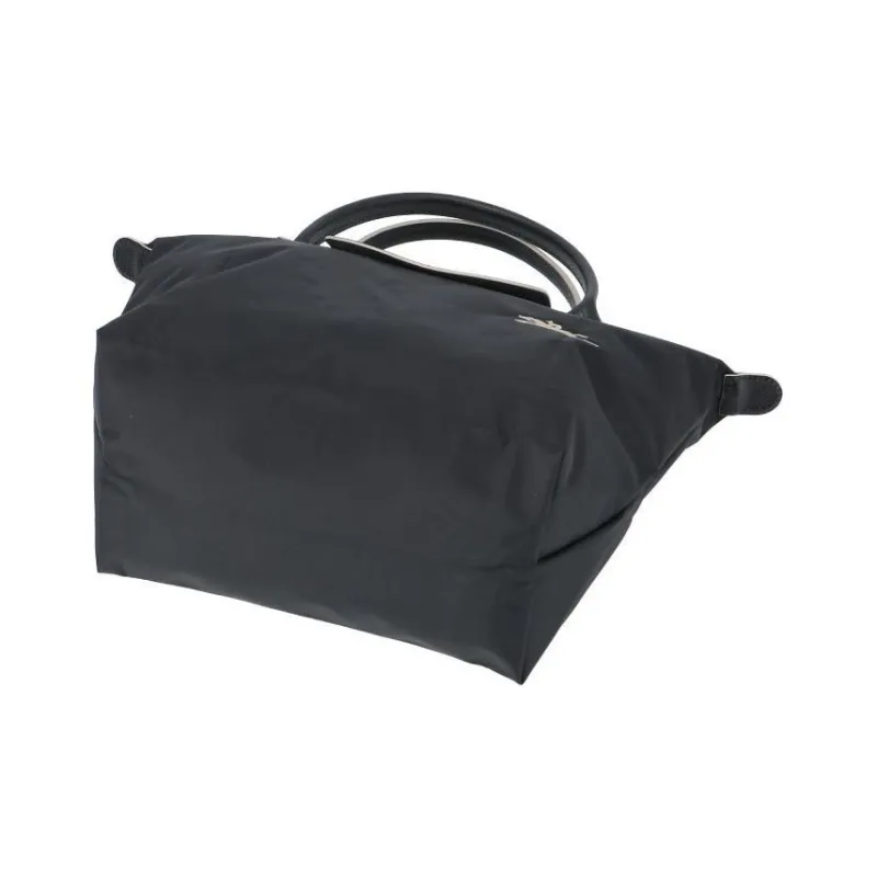 LONGCHAMP Le Pliage Club Polyamide Canvas Shopping Bag, Dumpling Bag, Handbag Trumpets Women's Black-4