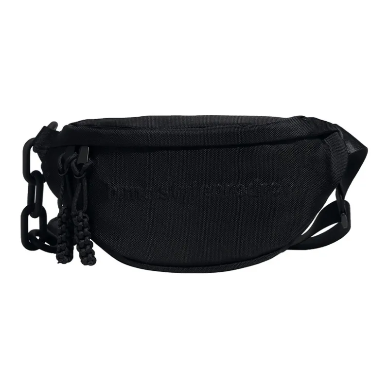 DOSRFINI Nylon Fabric Sling Bag Regular Unisex Black-0