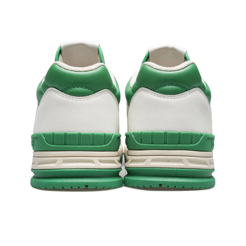 AVIA 855L Series Cushioning Wear Resistant Low Top Vintage Basketball Shoes Women's White Green-4