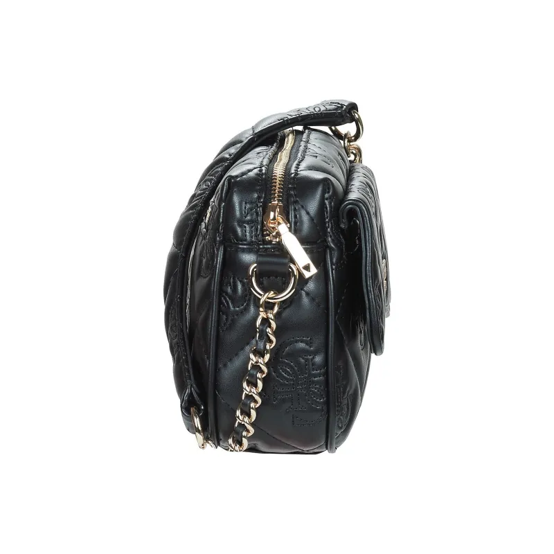 GUESS Synthetic Leather Shoulder Bag Crossbody Bag Women's Black-1