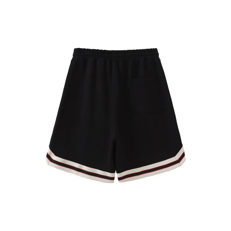 UNKNOWTAL Casual Shorts Unisex Black-1