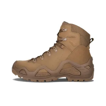 Lowa Z 6S C Anti Slip Wear Resistant Mid Top Outdoor Shoes Men's Brown