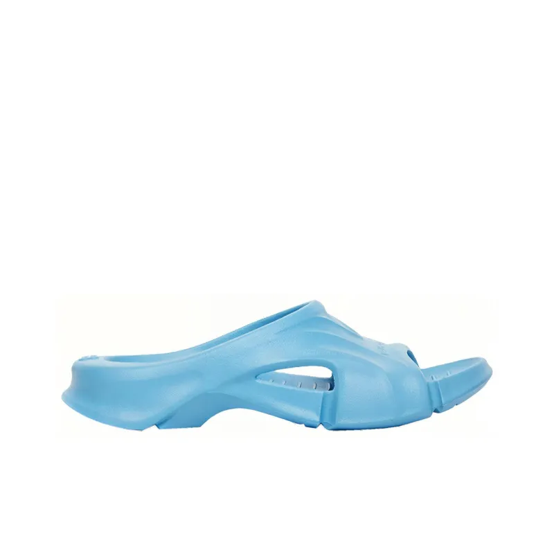 Balenciaga Mold Slides 'Blue'-1