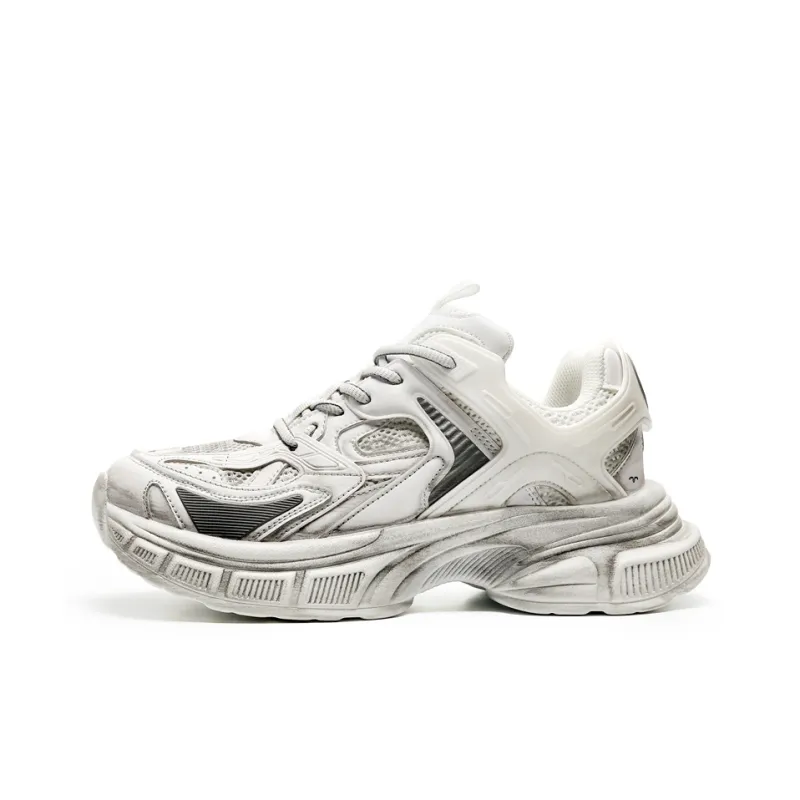Grumpy Ram Slip Resistant, Abrasion Resistant, Breathable, Lightweight, Height Increasing Chunky Sneakers Unisex-0