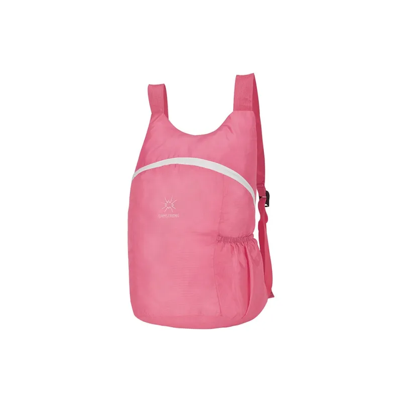 SAMSTRONG Polyester Backpack Regular Unisex Blue/Rose Red/Black-5