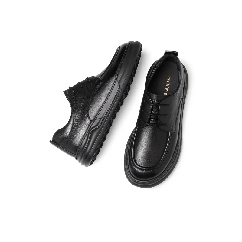 Millies Dress Shoes Men Low Top Black-2