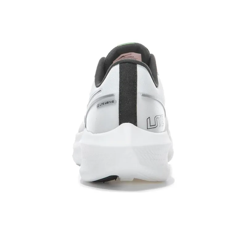 Erke Qitan Lite Wear resistant And Lightweight Low Top Casual Running Shoes Women's White Black-4