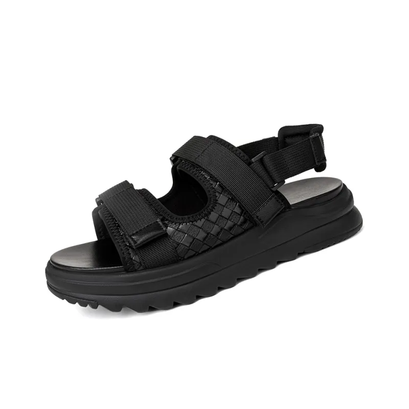 SHUPATE Beach Sandals Men's Black-1