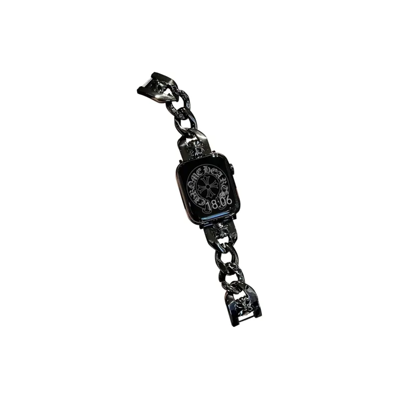 Yu Qing Apple Compatibility Watch Band 18cm Stainless Steel Material-8