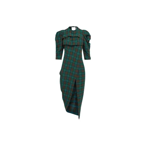 Vivienne Westwood Short-Sleeved Dresses Women's Turquoise