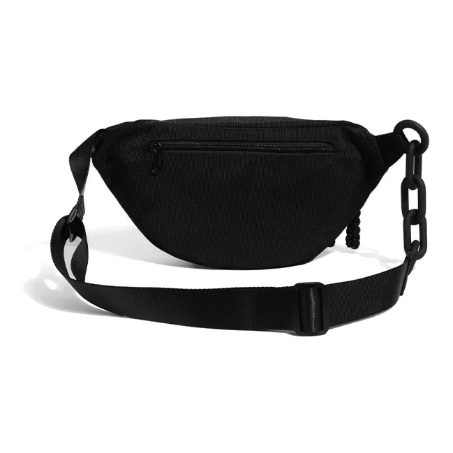 DOSRFINI Nylon Fabric Sling Bag Regular Unisex Black-3