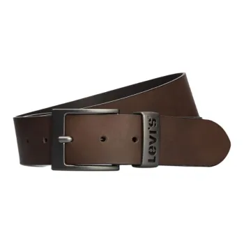 Levi's Leather Leather Belts Men's Brown Width  4CM