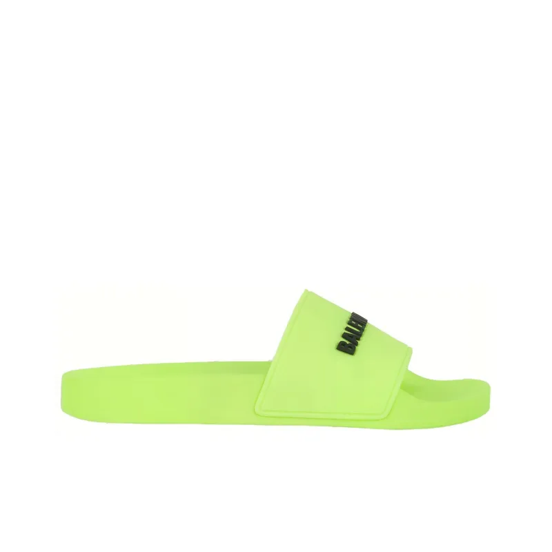 Balenciaga Pool Slide Fluo Yellow-1