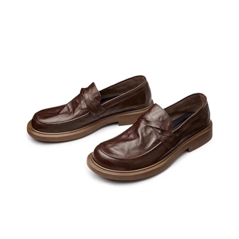 LEYGMENLG Loafers Men Black/Apricot/Coffee-9