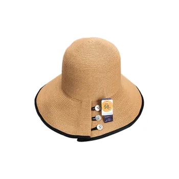 Lagur Seaside Large Head Circumference With A Sense Of Elegance Breathable Bucket Hats Women's