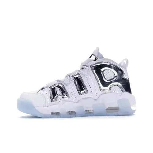 Nike Air More Uptempo Chrome White Women's