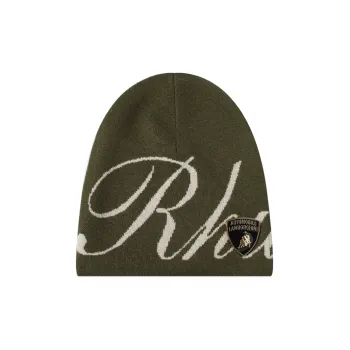 RHUDE X Automobili Lamborghini Script Knit Beanie