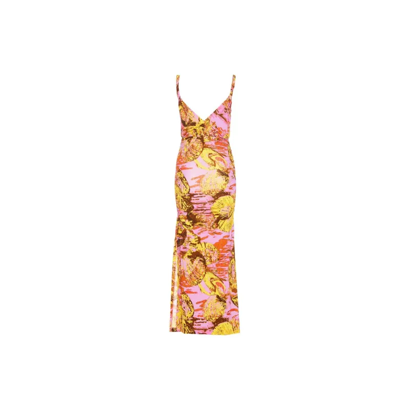 PINKO Slip Dress Women's Multicolor-1