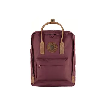 Fjallraven Cotton With Leather Backpack Regular Unisex Garnet Red