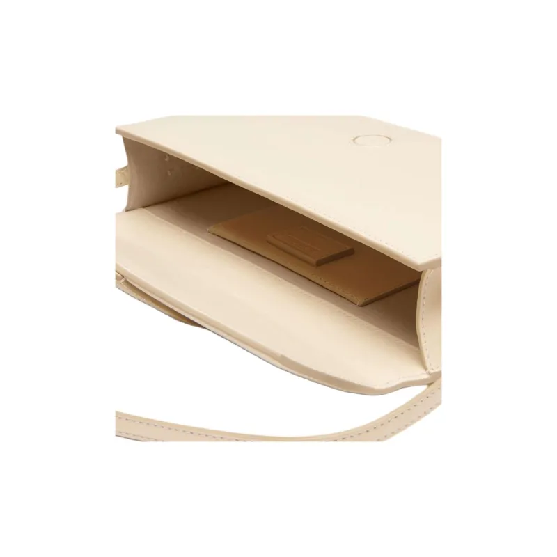 Jacquemus Le Bambino Cow Leather Handbag Shoulder Bag Women's Ivory-4