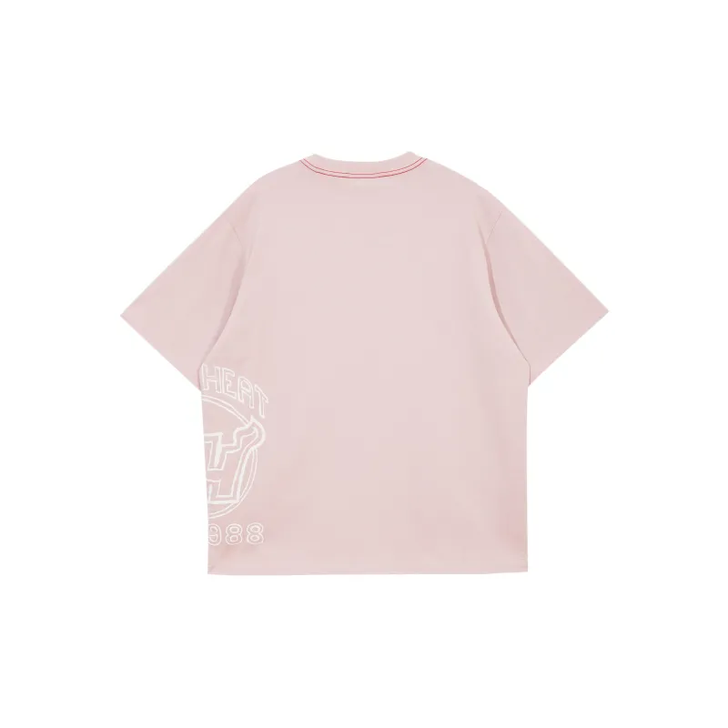 JACK&JONES T Shirts Unisex Light Pink C19-1
