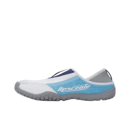 DESCENTE Casual Shoes Unisex Low-Top White/Blue